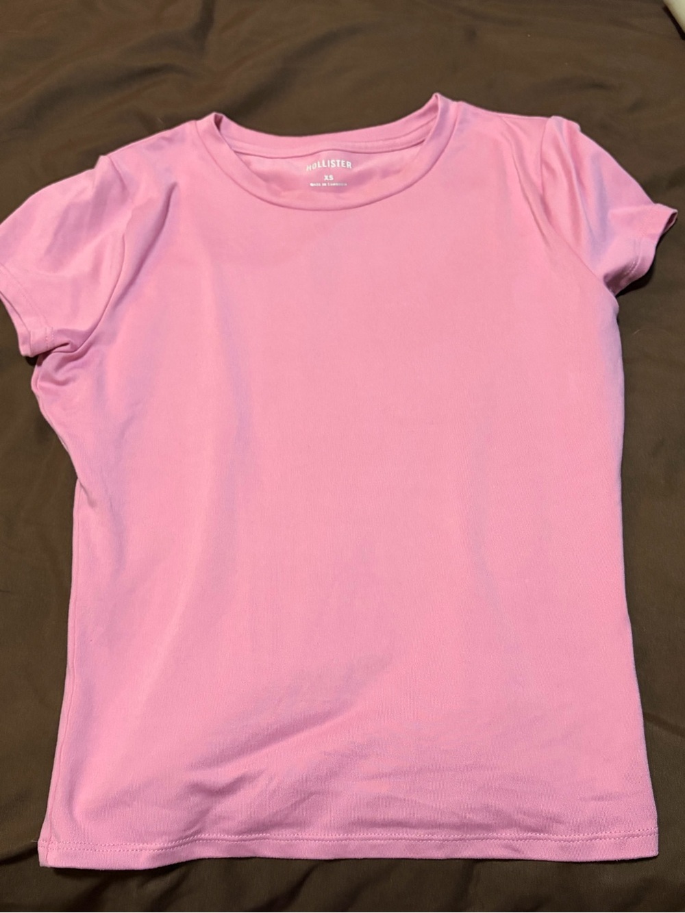 Hollister Women’s Pink Crewneck Tee